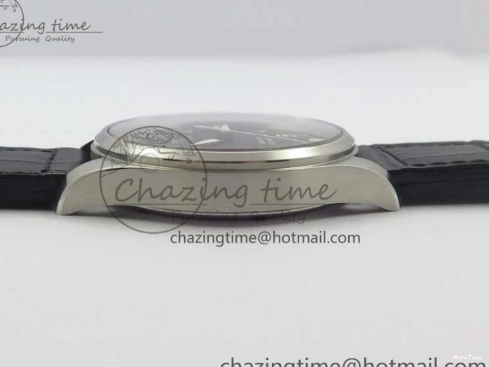 MIROTIME 0504 Affordable Mark XVII IW326501 FKF 1:1 Best Edition Black Dial on Black Leather Strap 7131